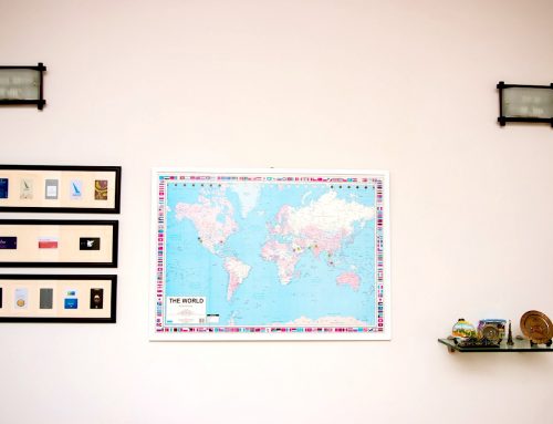 My Travel Wall at Home!